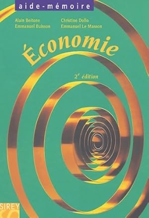 Seller image for conomie : Aide-m?moire - Alain Beitone for sale by Book Hmisphres