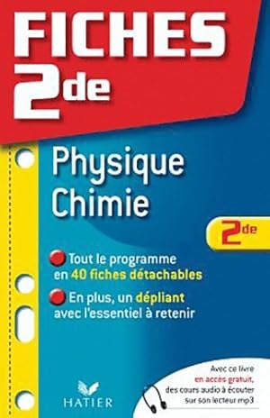 Bild des Verkufers fr Physique-Chimie Seconde - Jean-Michel Gurret zum Verkauf von Book Hmisphres