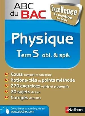 Physique Terminales S obligatoire & sp cialit  - Genevi ve ponsonnet