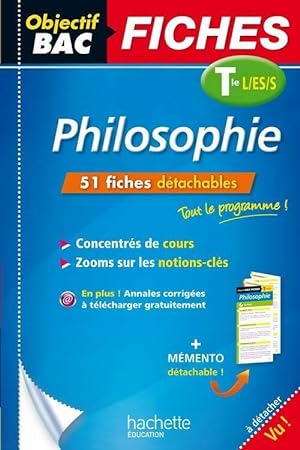 Philosophie Terminales L, ES, S - Eric Marquer