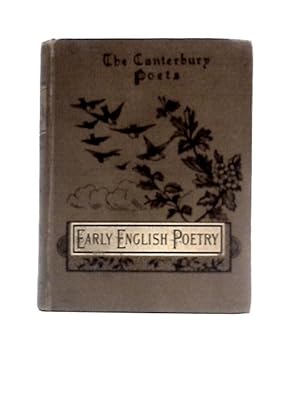 Imagen del vendedor de Early English Poetry a la venta por World of Rare Books