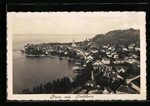 Bild des Verkufers fr Ansichtskarte Steckborn, Kleinstadt mit Blick auf das Wasser zum Verkauf von Bartko-Reher