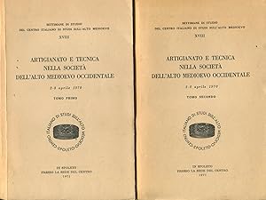 Bild des Verkufers fr Artigianato e tecnica nella societ dell'Alto Medioevo occidentale zum Verkauf von Studio Bibliografico Marini