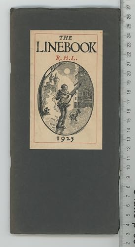 Imagen del vendedor de THE LINE BOOK R.H.L. 1925 a la venta por Joe Orlik Books