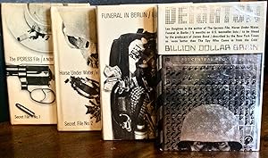 Seller image for COLLECTION OF HARRY PALMER NOVELS, TITLES ARE: THE IPCRESS FILES , HORSE UNDER WATER, FUNERAL IN BERLIN & BILLION DOLLAR BRAIN for sale by Elder Books