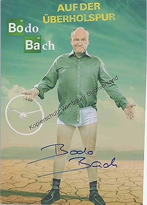 Bild des Verkufers fr Original Autogramm Robert Treutel Bodo Bach /// Autogramm Autograph signiert signed signee zum Verkauf von Antiquariat im Kaiserviertel | Wimbauer Buchversand