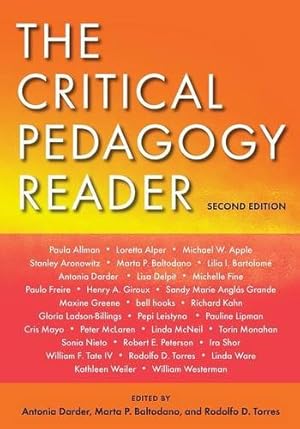 Immagine del venditore per The Critical Pedagogy Reader: Second Edition venduto da Pieuler Store