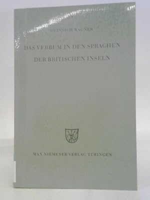 Bild des Verkufers fr Das Verbum in den Sprachen der britischen Inseln : ein Beitrag zur geographischen Typologie des Verbums zum Verkauf von World of Rare Books