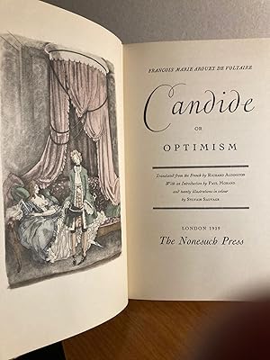 Seller image for Candide or Optimism. for sale by Dark Parks Books & Collectibles