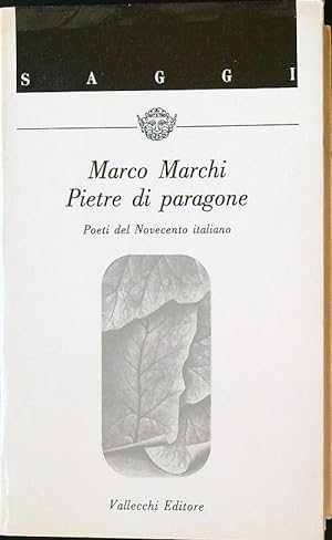 Bild des Verkufers fr Pietre di paragone zum Verkauf von Librodifaccia