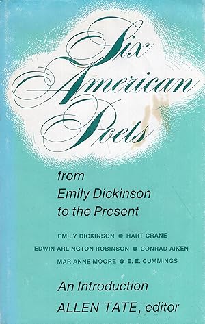 Six American Poets from Emily Dickinson to the Present: An Introduction