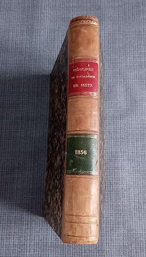 Mémoires de l'académie impériale de Metz 1856-1857