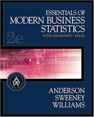 Immagine del venditore per Essentials of Modern Business Statistics with Microsoft Excel venduto da WeBuyBooks