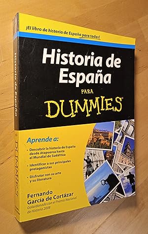 Image du vendeur pour Historia de Espaa para Dummies mis en vente par Llibres Bombeta