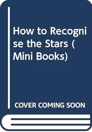 Seller image for How to Recognise the Stars (Mini Books) for sale by WeBuyBooks