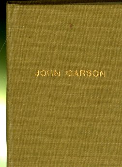 John Carson, or, The Stranger in Their Midst