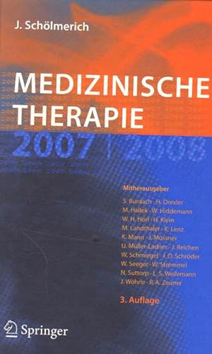 Bild des Verkufers fr Medizinische Therapie 2007 / 2008. zum Verkauf von Aderholds Bcher & Lots