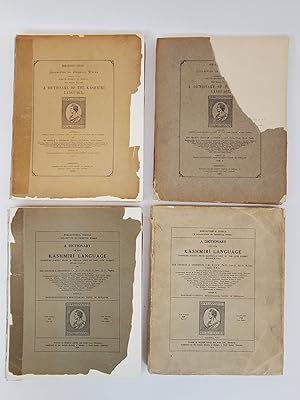 A DICTIONARY OF THE KASHMIRI LANGUAGE [FOUR VOLUMES]