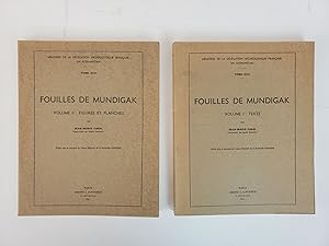 Seller image for FOUILLES DE MUNDIGAK [TWO VOLUMES] for sale by Second Story Books, ABAA