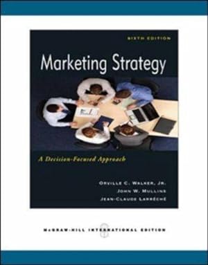 Immagine del venditore per Marketing Strategy: A Decision Focused Approach venduto da WeBuyBooks