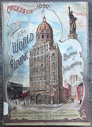 Seller image for 1890 The World Almanac and Bureau of Information for sale by Zubal-Books, Since 1961