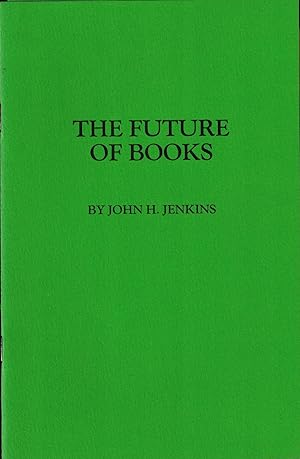 Bild des Verkufers fr The Future of Books zum Verkauf von UHR Books