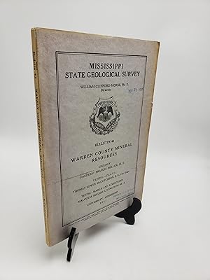 Seller image for Warren County Mineral Resources (Mississippi Geological Bulletin 43) for sale by Shadyside Books