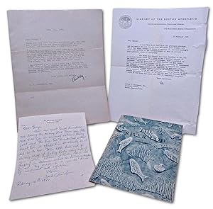 Seller image for The River of God (PRIVATE, LIMITED PRINTING WITH 3 SIGNED LETTERS) for sale by Shelley and Son Books (IOBA)