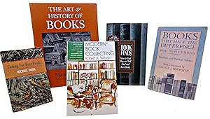 Seller image for Five Books About Books (A COLLECTION OF FIVE VARIOUS COPIES) for sale by Shelley and Son Books (IOBA)