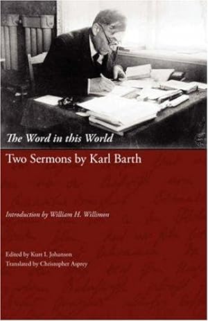 Bild des Verkufers fr The Word in this World: Two Sermons zum Verkauf von Giant Giant