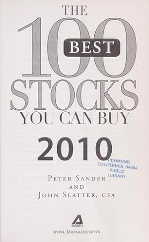 Seller image for The 100 Best Stocks You Can Buy 2010 for sale by Giant Giant