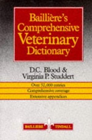 Immagine del venditore per Baillere's Comprehensive Veterinary Dictionary venduto da Giant Giant