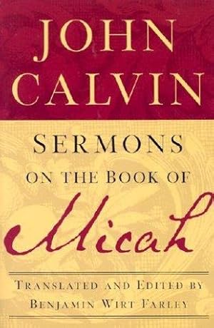 Seller image for Sermons on the Book of Micah for sale by Giant Giant