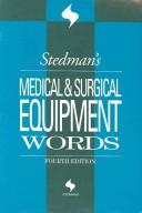 Imagen del vendedor de Stedman's Medical & Surgical Equipment Words (Stedman's Word Books) a la venta por Giant Giant