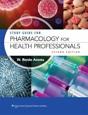 Imagen del vendedor de Study Guide for Pharmacology for Health Professionals a la venta por Giant Giant