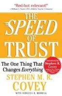 Seller image for The SPEED of Trust: The One Thing That Changes Everything for sale by Giant Giant