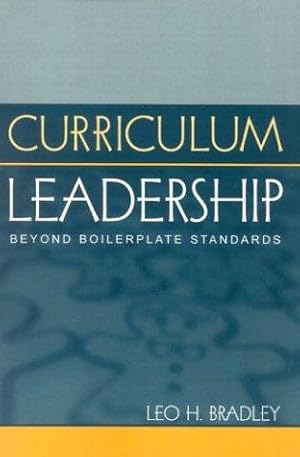 Imagen del vendedor de Curriculum Leadership, Beyond Boilerplate Standards a la venta por Giant Giant