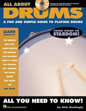 Immagine del venditore per All About Drums: A Fun and Simple Guide to Playing Drums venduto da Giant Giant