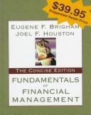 Imagen del vendedor de Fundamentals of Financial Management : Concise Edition a la venta por Giant Giant