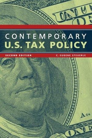 Imagen del vendedor de Contemporary U.S. Tax Policy (Urban Institute Press) a la venta por Giant Giant