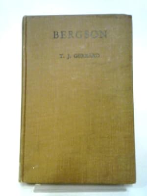 Seller image for Bergson for sale by World of Rare Books