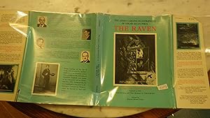 Seller image for THE RAVEN BY EDGAR ALLAN POE, 1982, 1ST EDITION THUS, JAMES CARLING ILLUSTRATIONS OF EDGAR ALLAN POE'S in BLUE PICTORIAL B/W OF POE AT OPEN SHUTTERED WINDOW Dustjacket WITH Title in Red & , with James Carling 38 Illustrations ORIGINALLY PAINTED IN 1882, with Striking & New Material on Raven for sale by Bluff Park Rare Books
