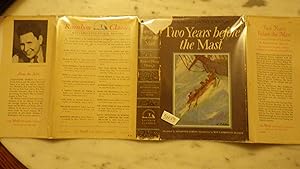 Seller image for Two years Before the Mast, BY RICHARD HENRY DANA, RAINBOW CLASSICS #R-12 IN Purple & Blue ILLUSTRATED DUSTJACKET BY ALEXANDER DOBKIN, Stated First Printing, APRIL 1946 ON COPYRIGHT PG. Here is an Unforgettable Pg FROM THE BOOK OF AMERICAN HISTORY Complete with Lusty Episodes which have become so much a Part of Sea Stories, for sale by Bluff Park Rare Books
