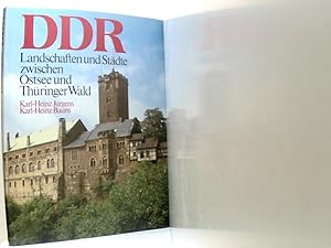 Bild des Verkufers fr DDR, Landschaften und Stdte zwischen Ostsee und Thringer Wald zum Verkauf von Book Broker
