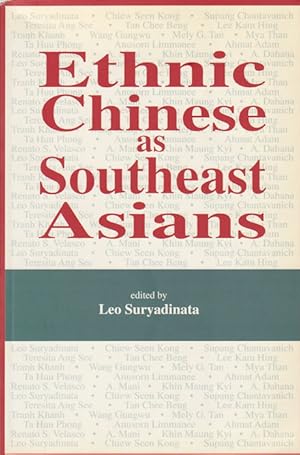 Seller image for Ethnic Chinese as Southeast Asians. for sale by Asia Bookroom ANZAAB/ILAB