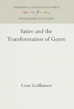 Seller image for Satire and the Transformation of Genre for sale by moluna