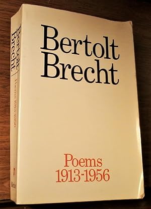 Bild des Verkufers fr Bertolt Brecht Poems 1913-1956 zum Verkauf von Berthoff Books