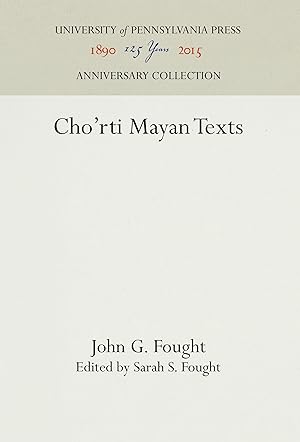 Seller image for Cho\ rti Mayan Texts for sale by moluna