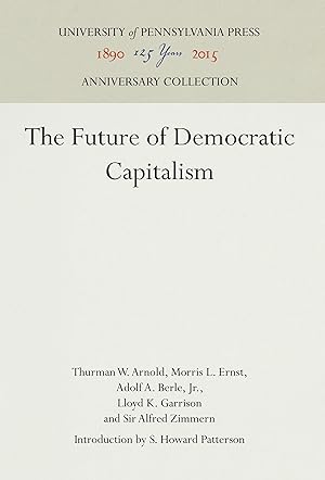 Seller image for The Future of Democratic Capitalism for sale by moluna