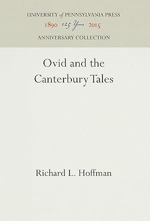 Bild des Verkufers fr Ovid and the Canterbury Tales zum Verkauf von moluna